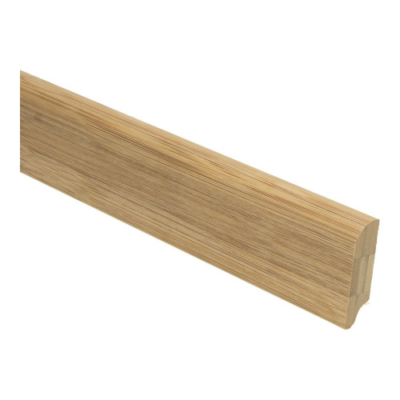 Plinthe en bambou 50x15 caramel brut