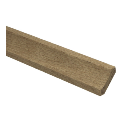 Bande de finition creuse 30x30 chêne brut