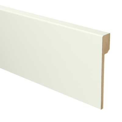 MDF plinthe rénov. Moderne 120x18 prépeint RAL9010