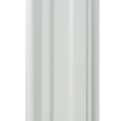 MDF architr. romantique 90x16 blanc prép. RAL 9010