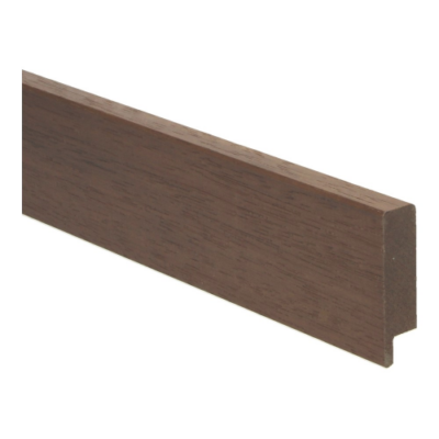Plinthe droite 54x15 acajou/sipo brut