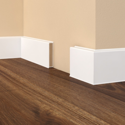 plinthes âme bois 80x13 blanc RAL 9010