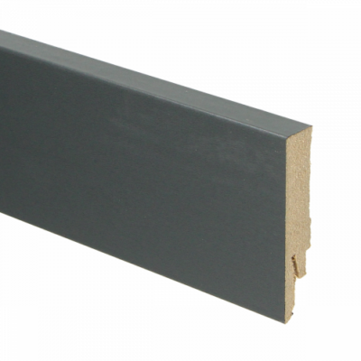 Plinthe en film adhésif droite 70x14 anthracite RAL 7016
