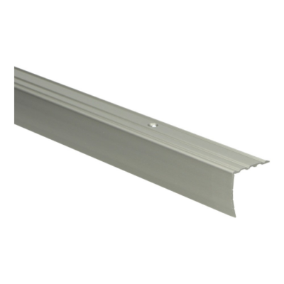 Base du profil de nez de marche 31x29mm en acier inoxydable