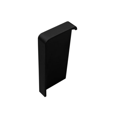 Embout gauche pour profil 845 noir