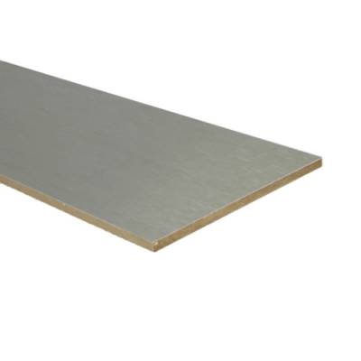 Contremarche Inox brossé 138 cm (9 mm d'épaisseur)