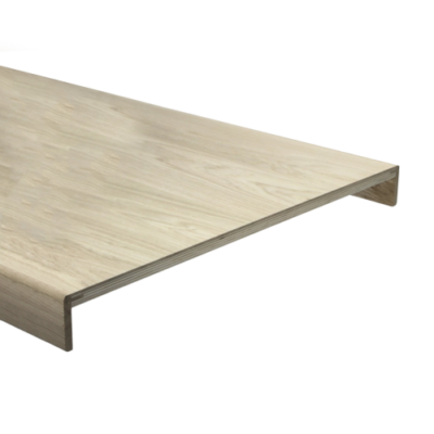 Étape chêne naturel non. 115x57 cm (2x nez 6 cm)