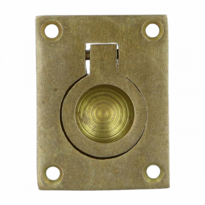 Luikring rond messing 50 x 39 mm