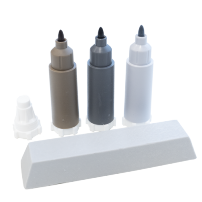 Jeu de crayons de couleur "gris/gris foncé" couleurs