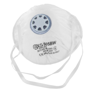 Masque anti-poussière avec valve expiratoire FFP3 (10pcs)