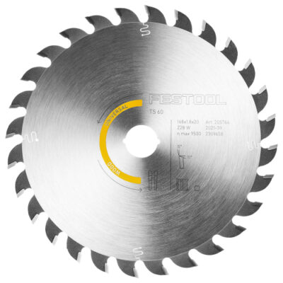 Lame de scie circulaire HW 168x1,8x20 W28