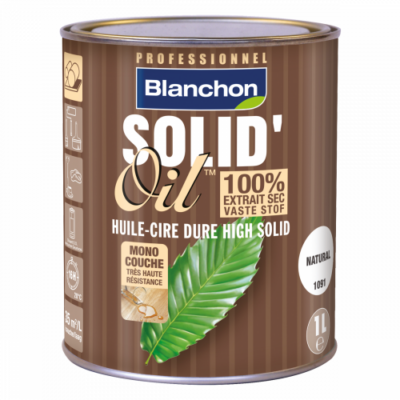SOLID'OIL 100% Naturel 1L