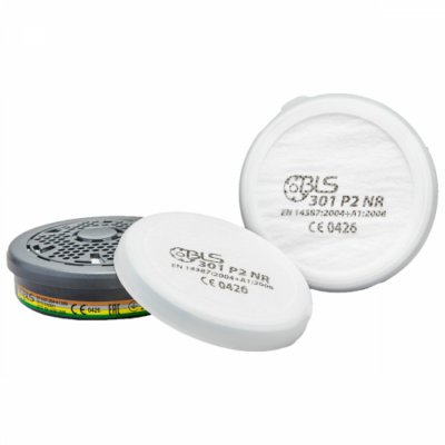 Préfiltre 301 P2 NR pour demi-masque (lot de 2)