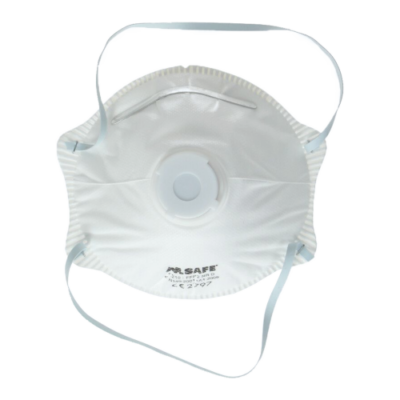 Masque anti-poussière avec valve expiratoire FFP2 (10pcs)