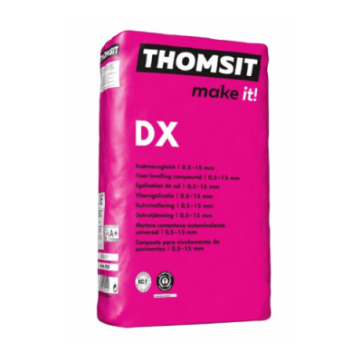 Enduit de nivellement Thomsit DX (PVC/parquet) 25 kg