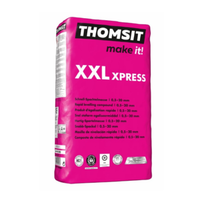 Enduit de nivellement à faible émission de poussière Thomsit XXL Xpress 25 kg