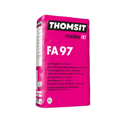 Thomsit FA97 Enduit de nivellement renforcé de fibres 25 kg
