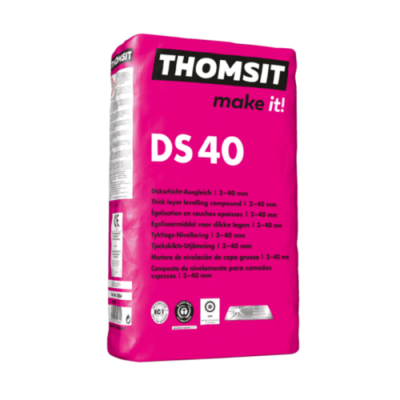 Thomsit DS 40 Égaline pour des épaisseurs importantes 25 kg