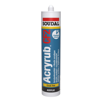 Soudal Acryrub CF2 sans fissures blanc 310 ml