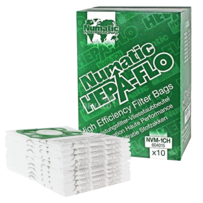 NVM-1CH Sac à poussière Hepa-flo pour WWA 10 (10 pièces)