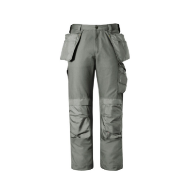 Pantalon de travail toile+poches mousseline d.gris taille 50