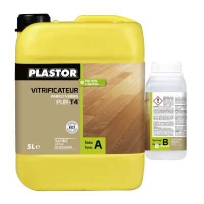 Plastor - Vitrificateur Pur-T4 4,5L