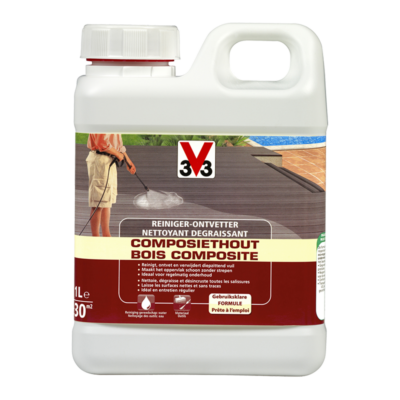 V33 - Nettoyant Dégraissant Bois Composite