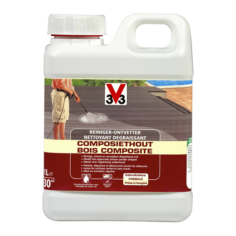 V33 - Nettoyant Dégraissant Bois Composite