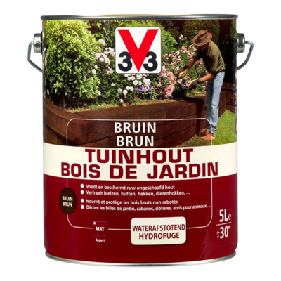 V33 - Brun Bois De Jardin
