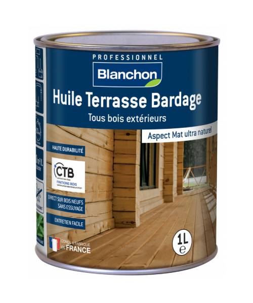 Blanchon - Huile Terrasse Bardage