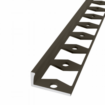 Profil de transition In-egaliseer PVC bronze jusqu'à 6mm