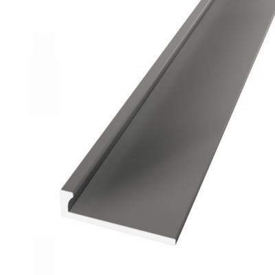 Profilé de finition 301 non percé 3 mm inox