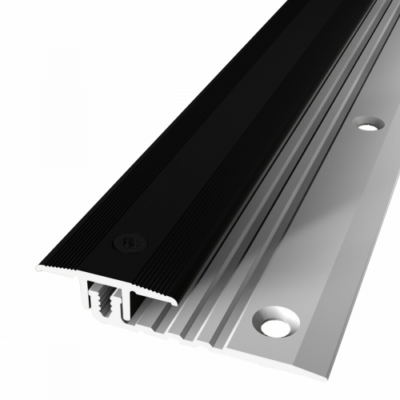 Profil de transition 378 4 - 9,5 mm alu noir 1,0 m