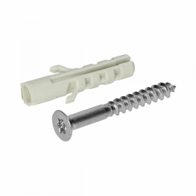 Ensemble de vis de profilés 3,5x30 mm, lot de 6 en argent