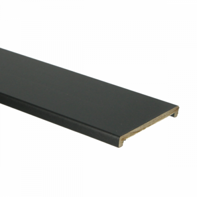 Profilé de protection en U 8/68 noir RAL 9005