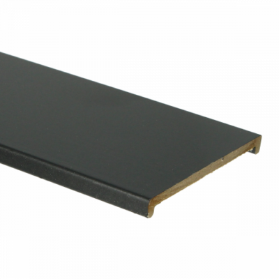 Profilé de protection en U 8/83 noir RAL 9005