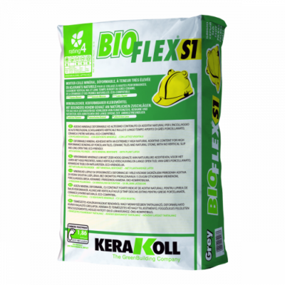 Kerakoll Colle à carrelage Bioflex S1 gris 25 kg