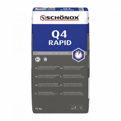 Colle pour carrelage rapide Schönox Q4 RAPID 15 kg