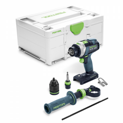 Festool Perceuse-visseuse à percussion sans fil TPC 18/4 I-Basic QUADRIVE