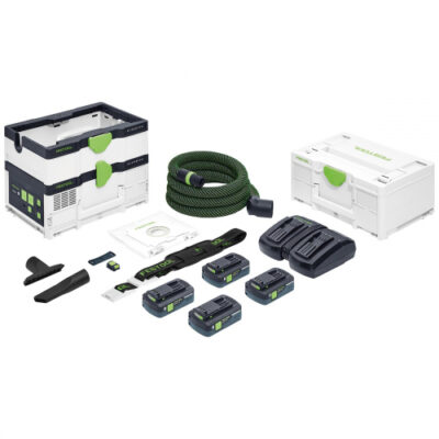 Festool Aspirateurs sans fil CTMC SYS HPC 4,0 I-Plus CLEANTEC