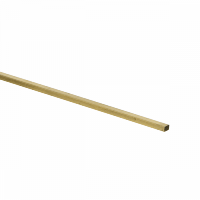 Baguette de laiton non polie 2,5 x 4 mm