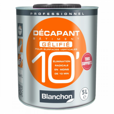 Decapant batiment 10' gelifie 5 L