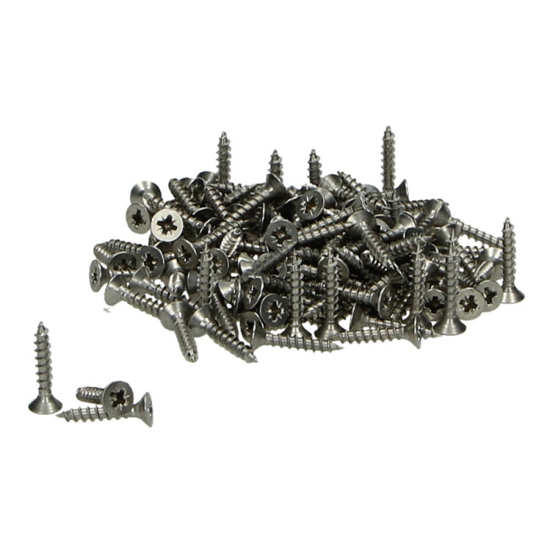 Vis pour profil aluminium en acier inoxydable 3x16 - 250 pcs.