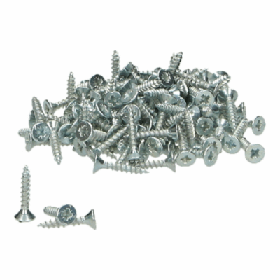 Vis pour profil aluminium en argent 3x16 - 250 pcs.