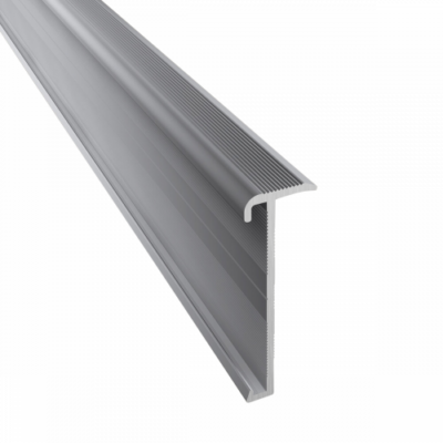 profil nez de marche 845 14x43mm pour PVC 2-3mm argenté